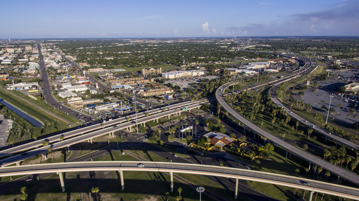 7. Brownsville, TX