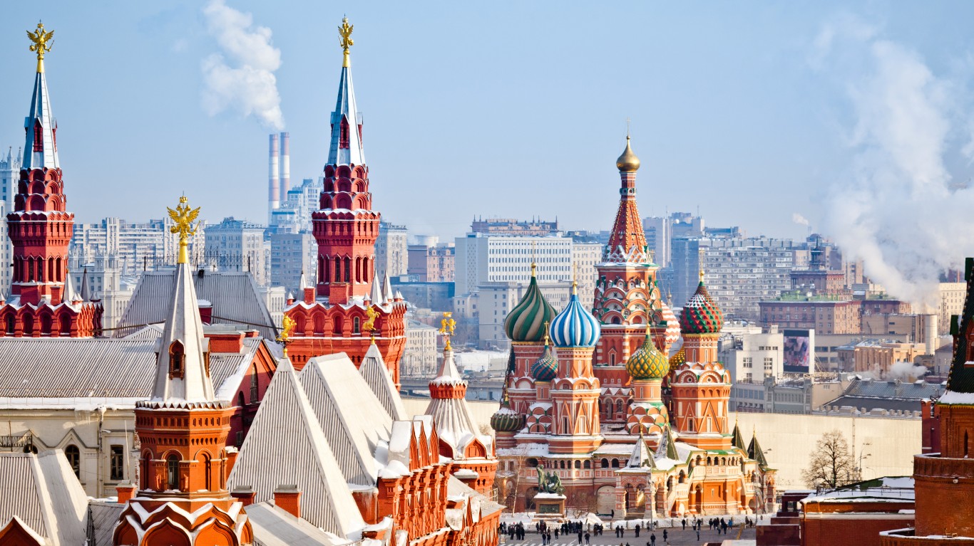 2. Moscow, Russia