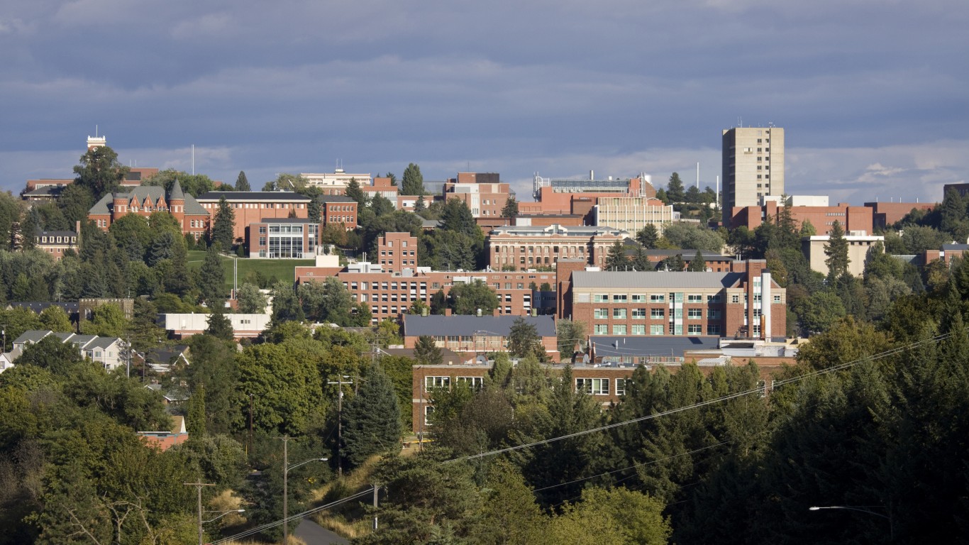 3. Pullman, WA (Whitman County)