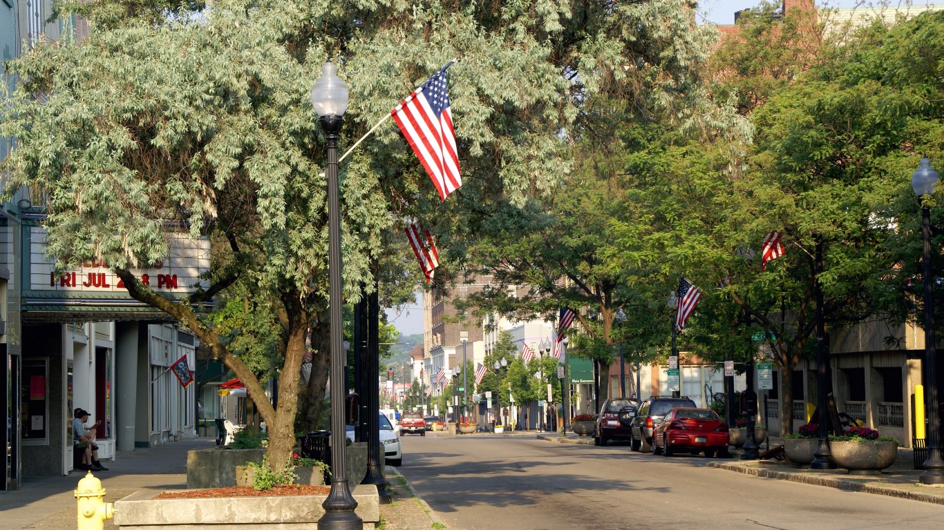 33. Jamestown, NY