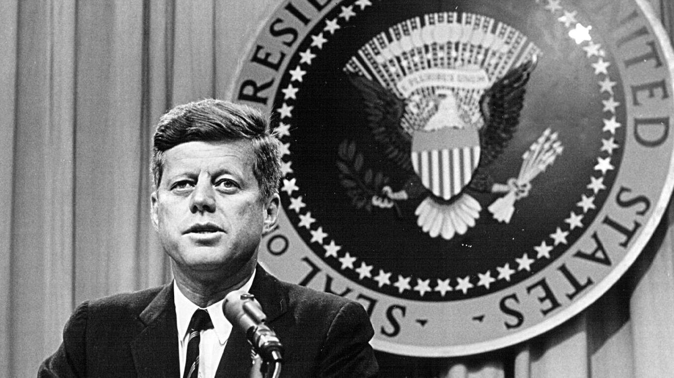 7. John F. Kennedy