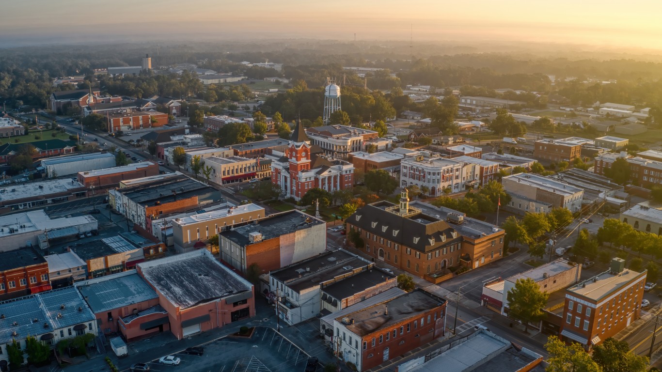 36. Statesboro, GA (Bulloch County)
