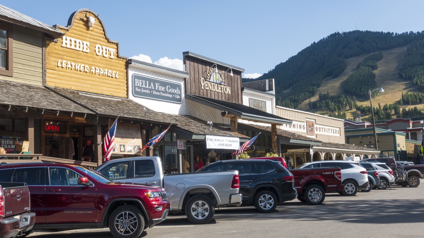 40. Jackson, WY (Teton County)