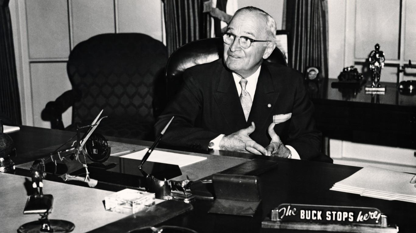 5. Harry S. Truman