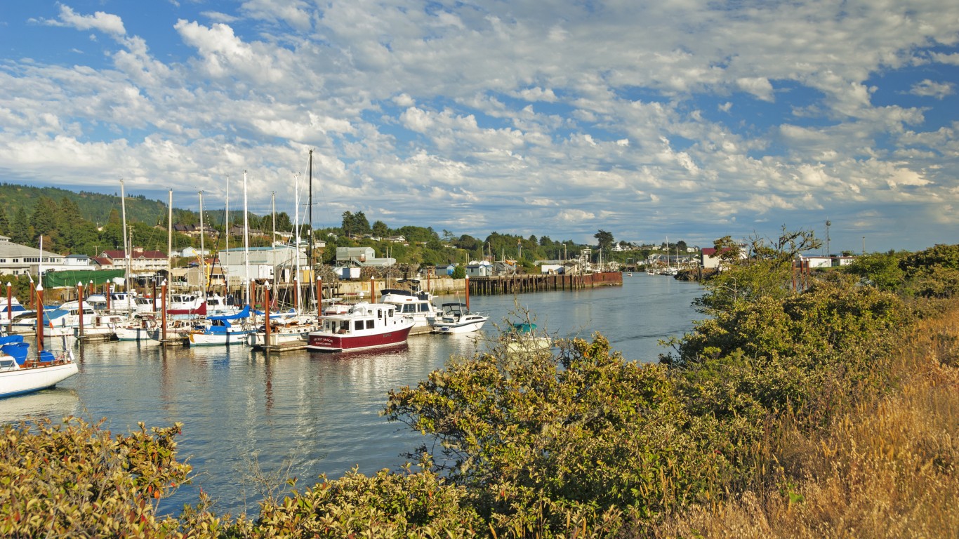 9. Brookings, OR