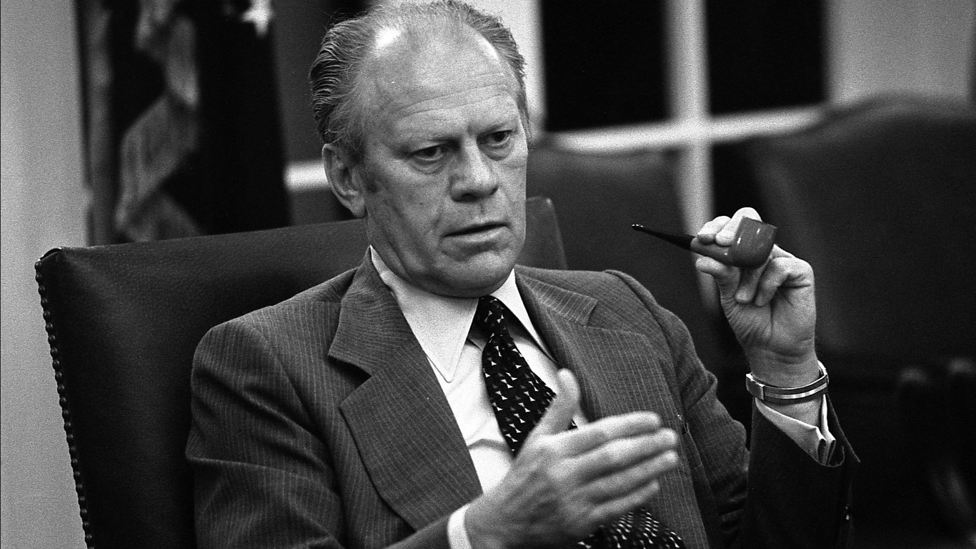 10. Gerald R. Ford