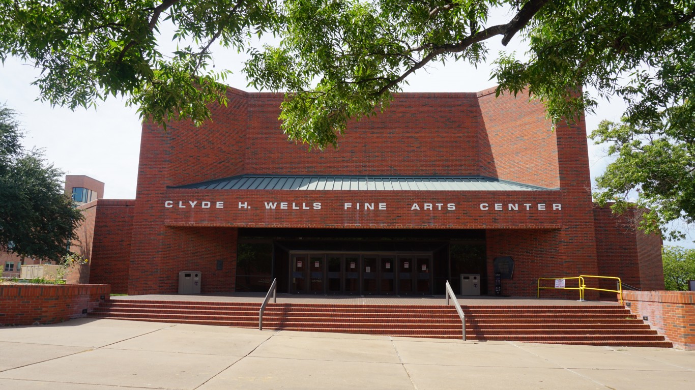 11. Stephenville, TX (Erath County)