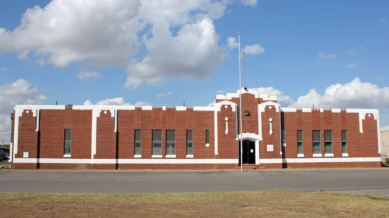 25. Weatherford, OK (Custer County)