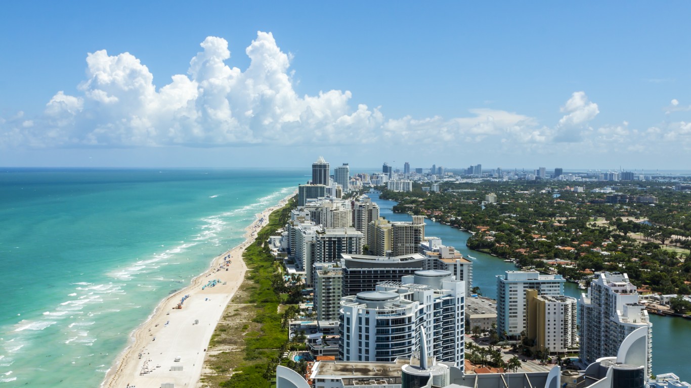 37. Miami Beach, FL