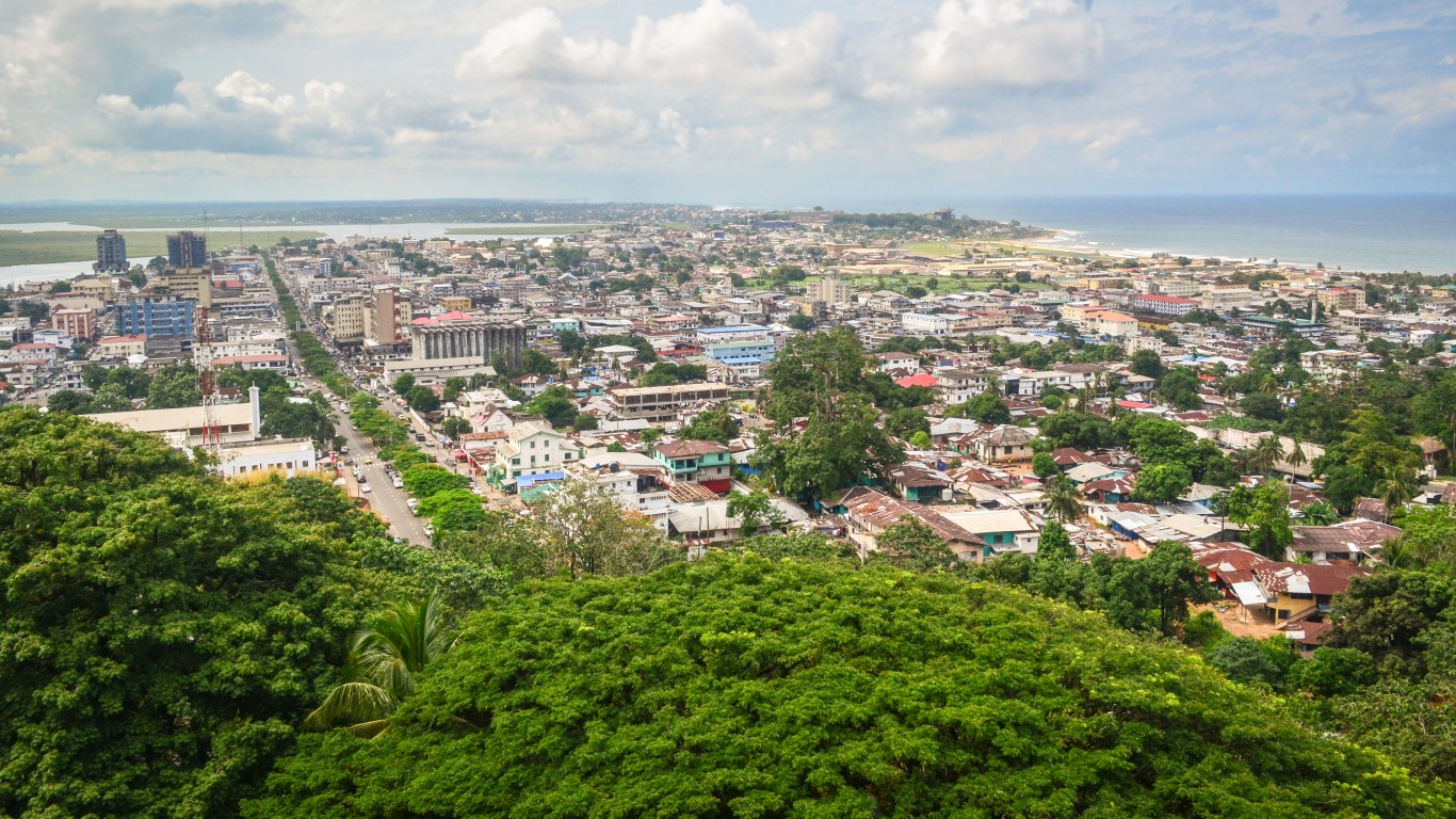 16. Liberia