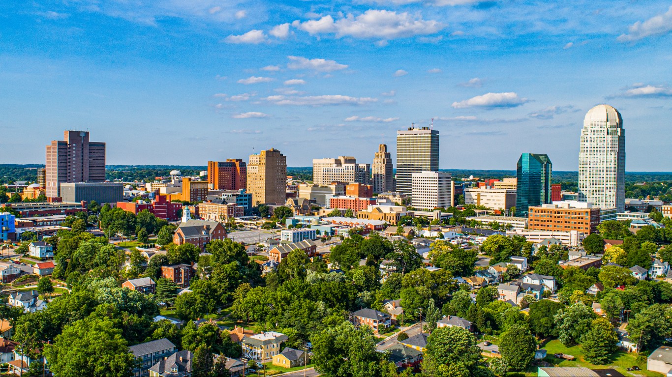 26. Winston-Salem, NC