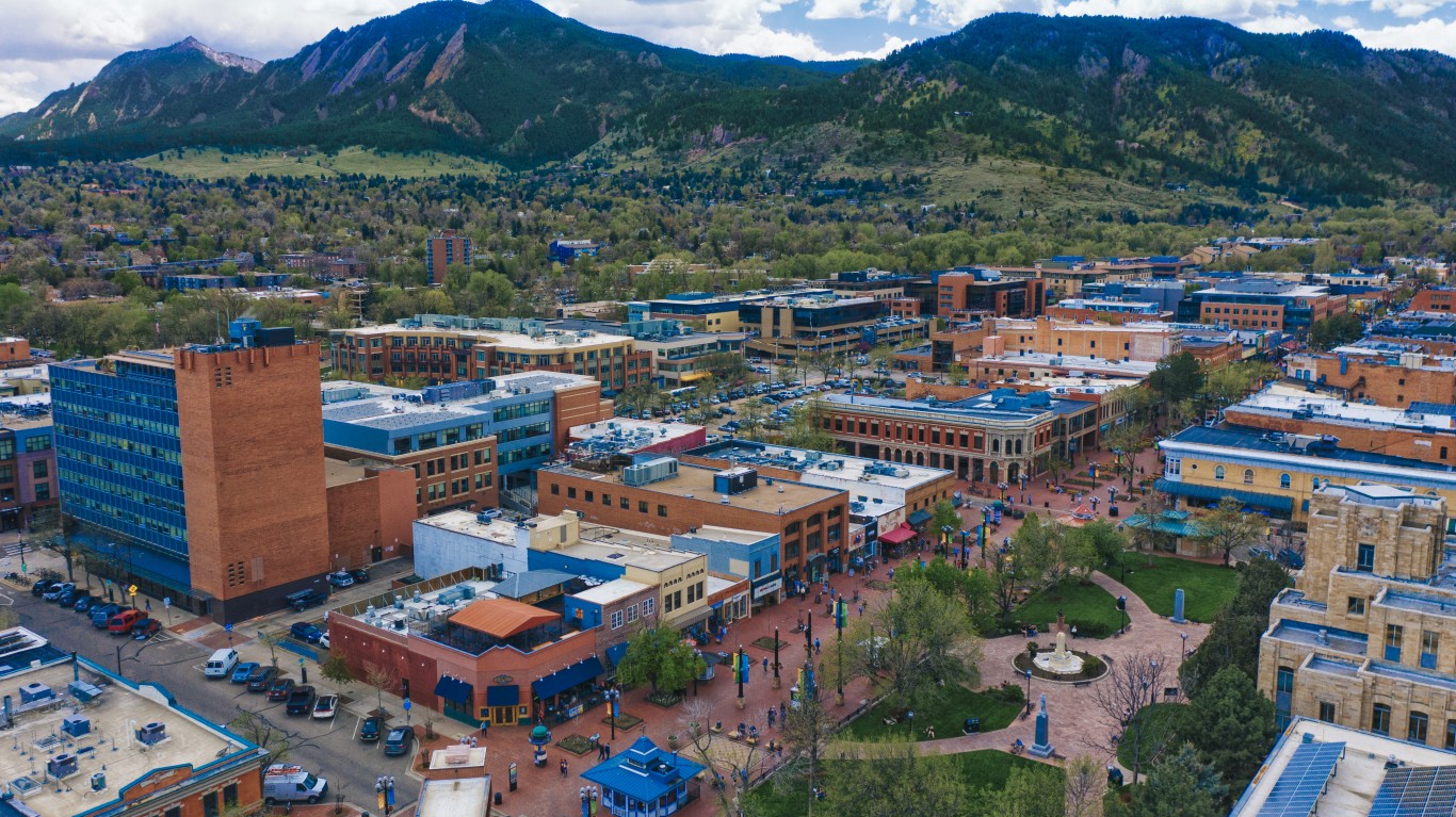 5. Boulder, CO