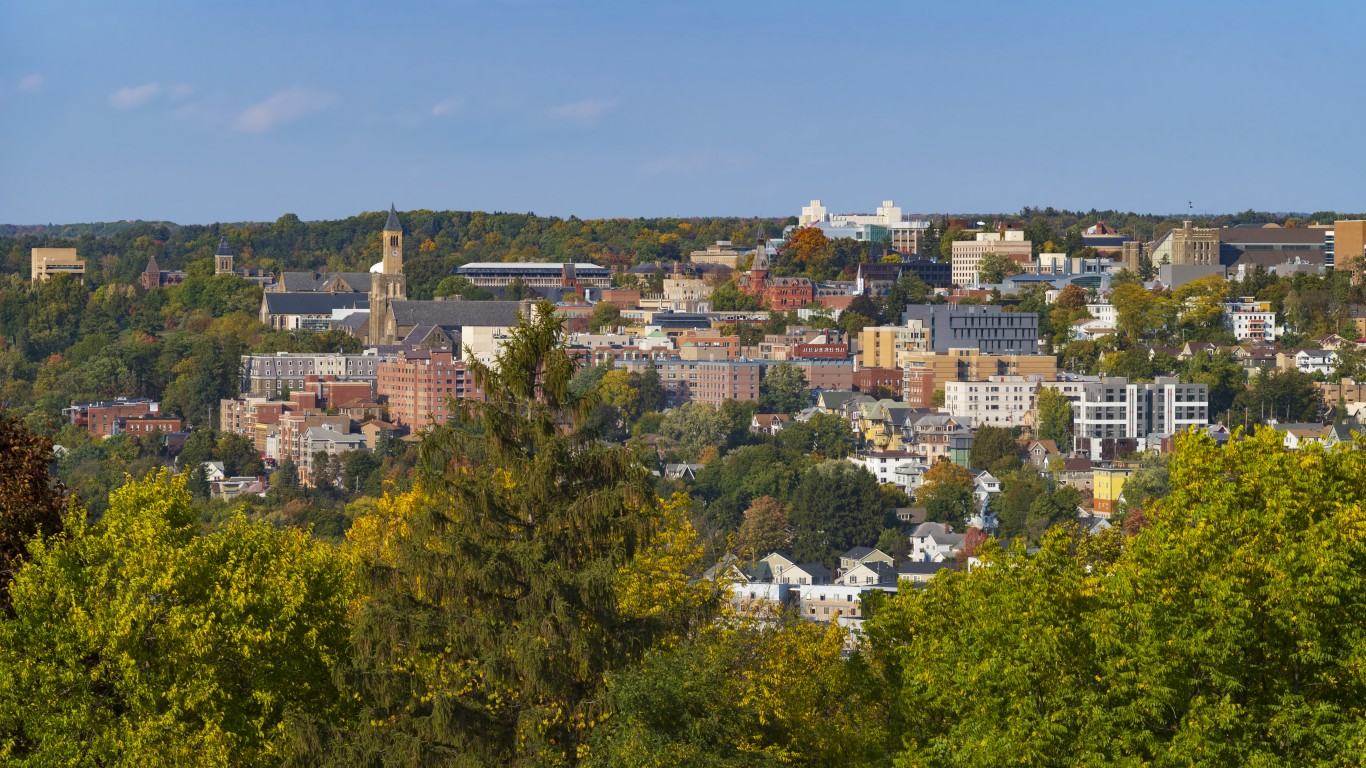 3. Ithaca, NY