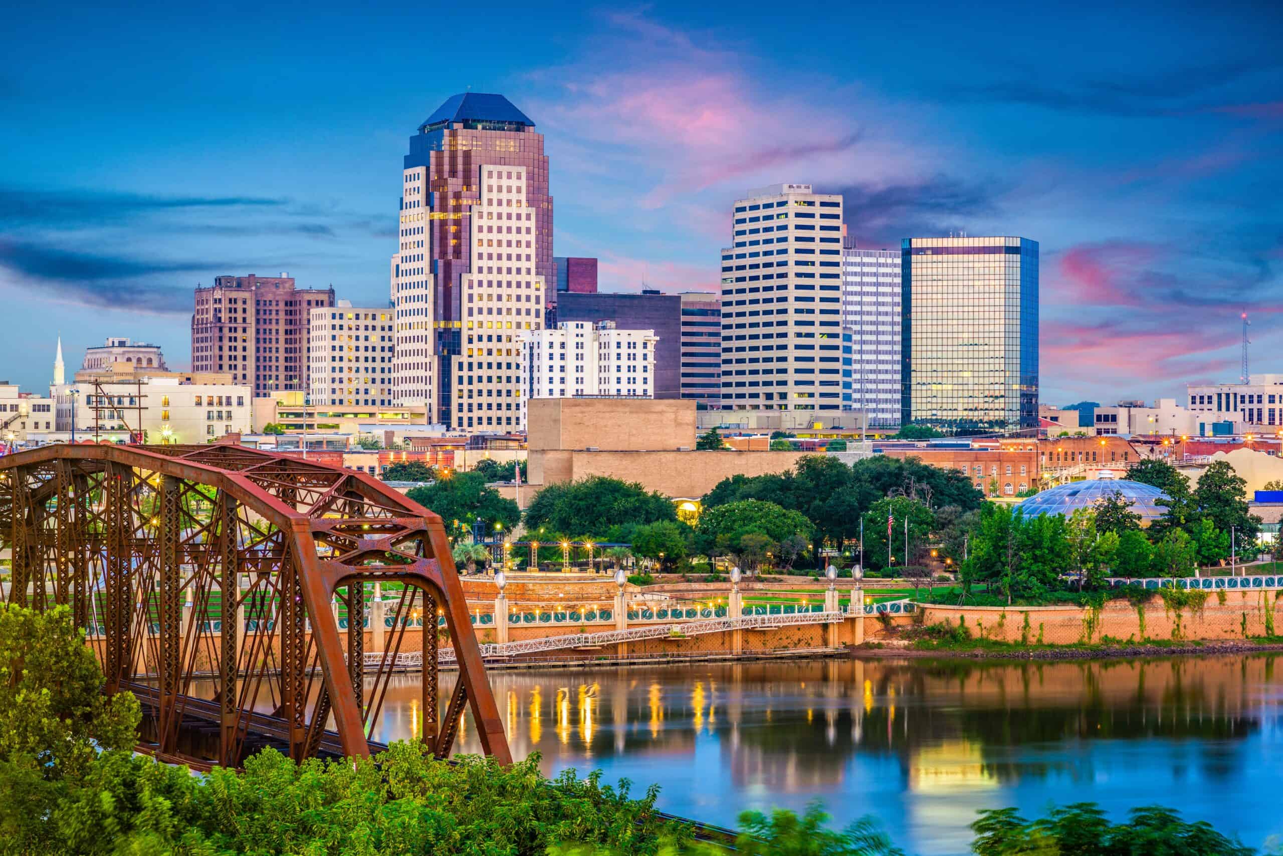 11. Shreveport, LA