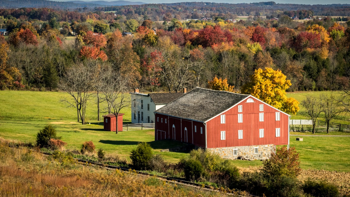 1. Gettysburg, PA