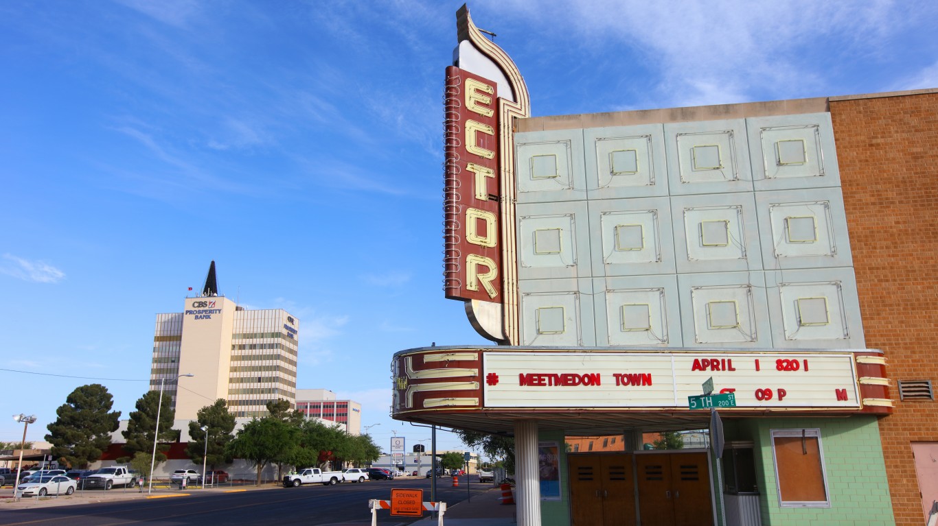 9. Odessa, TX