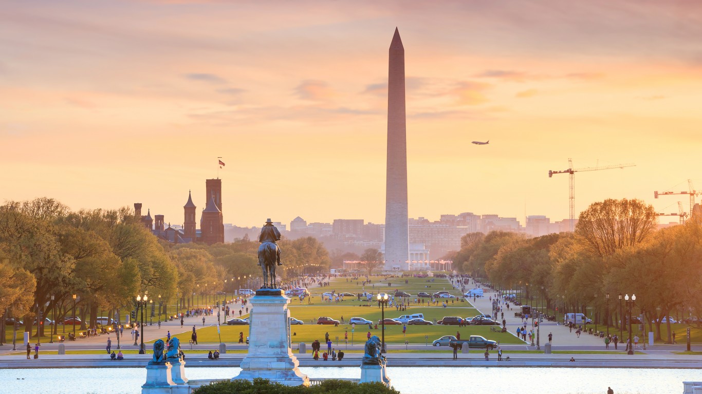 3. Washington, DC